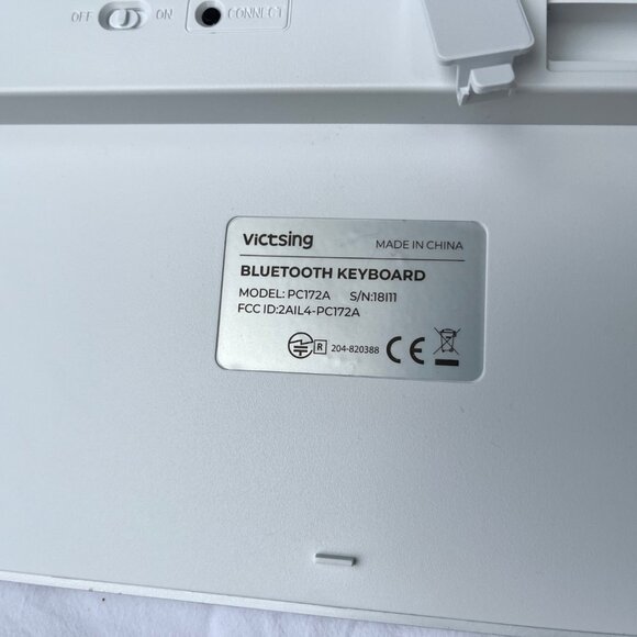 VicTsing Bluetooth Keyboard (PC172A) - Silver - Picture 11 of 15